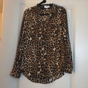 Express Leopard Print Blouse